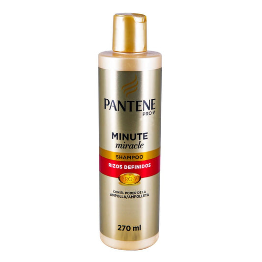 Shampoo Pantene Minute Miracle Rizos Definidos
