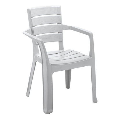 Silla Plástica Rimax Con Brazos