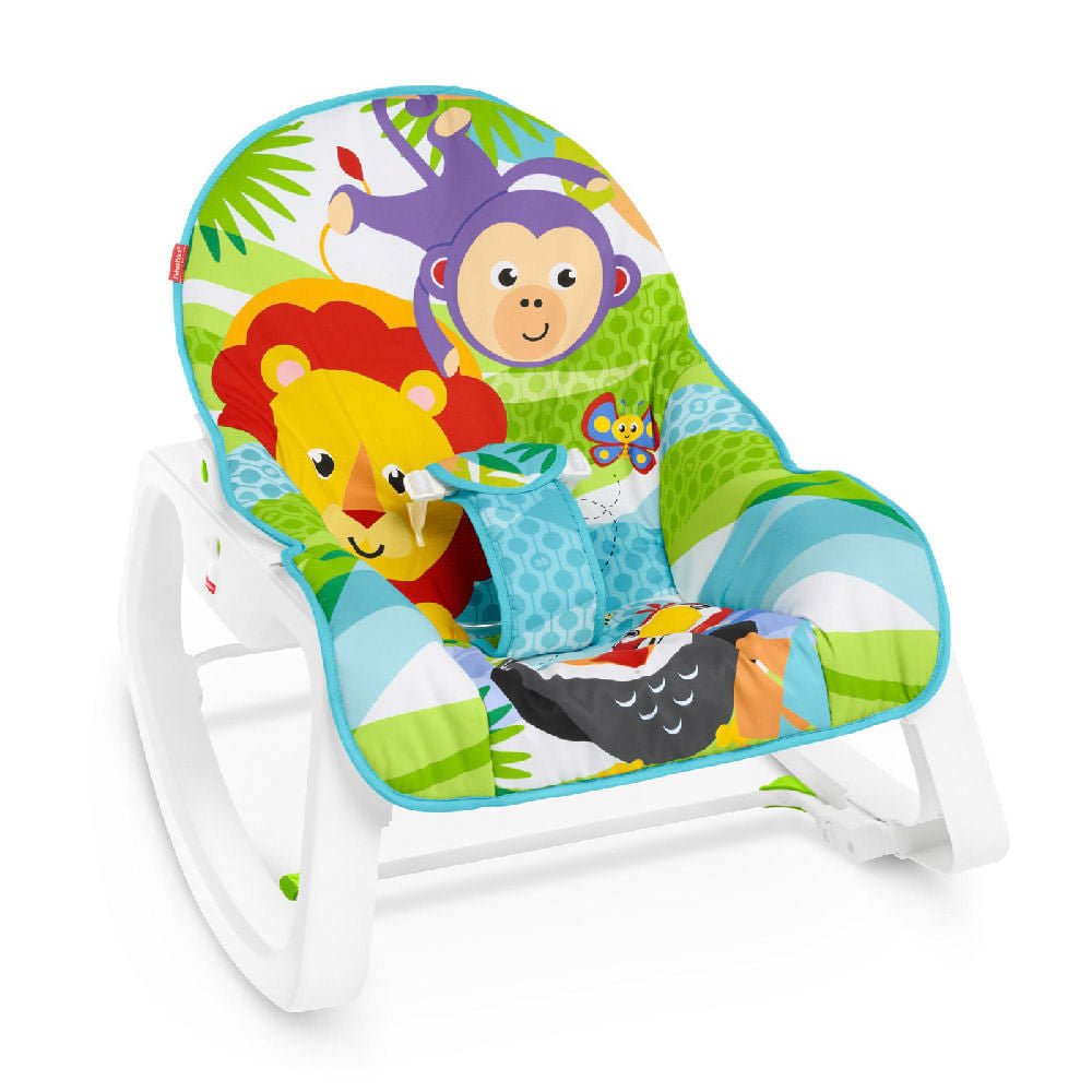 Silla Mecedora Fisher-Price Azul Crece Conmigo