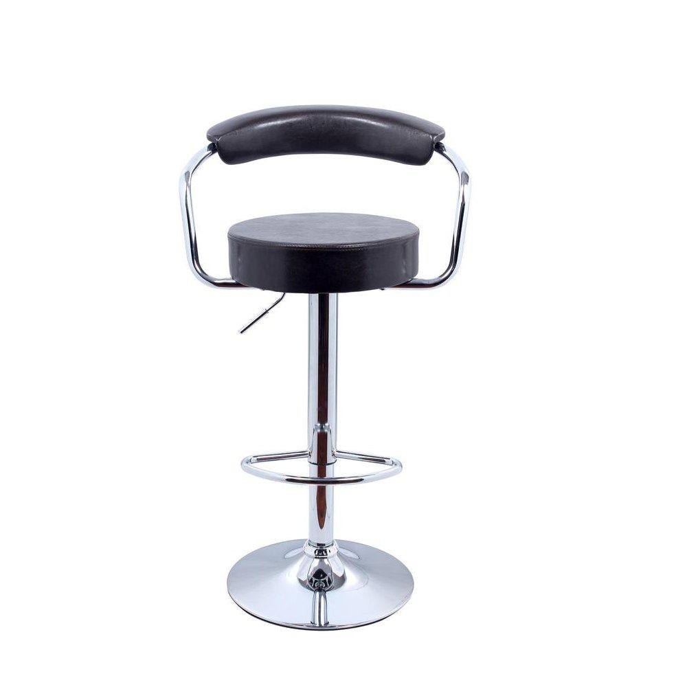 Silla Para Bar de Hierro Negra