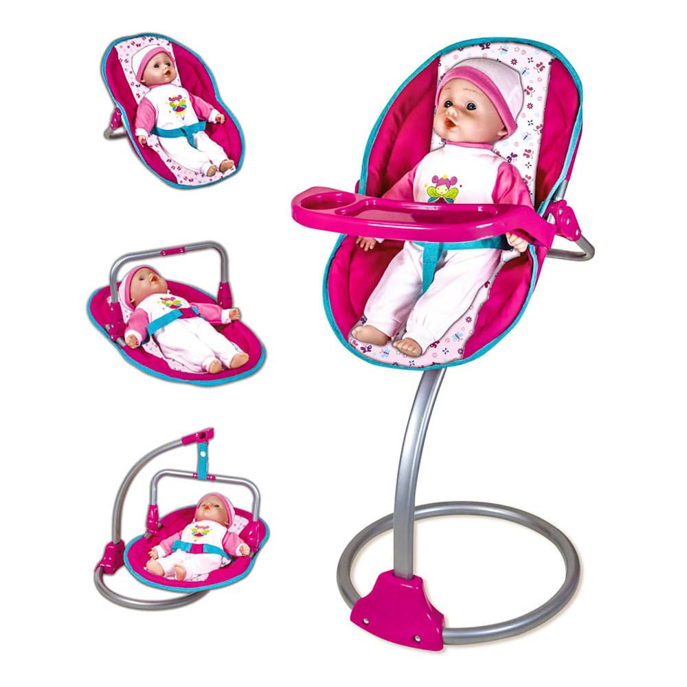 Silla Para Muñeca Lissi 4 en 1