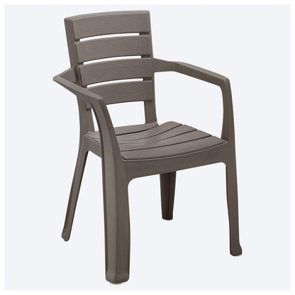 Silla Plástica Rimax Barú Con Brazos