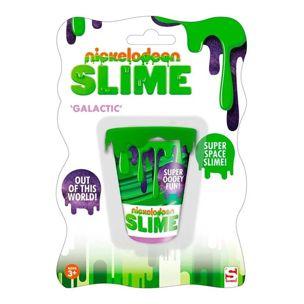 Slime Nickelodeon Transparente Galactic - Surtido