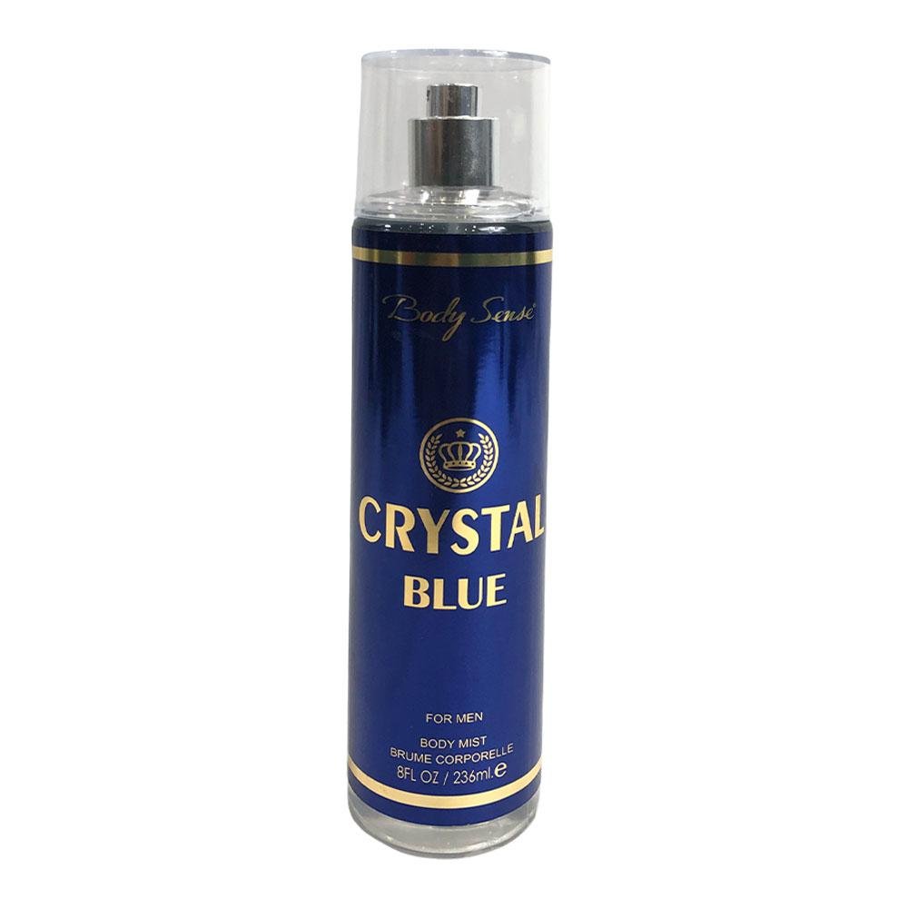 Splash Body Sense Crystal Blue Para Caballero 236 ml