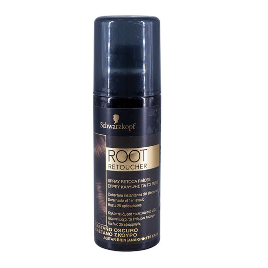 Spray Igora Retoca Castaño Oscuro 120 ml