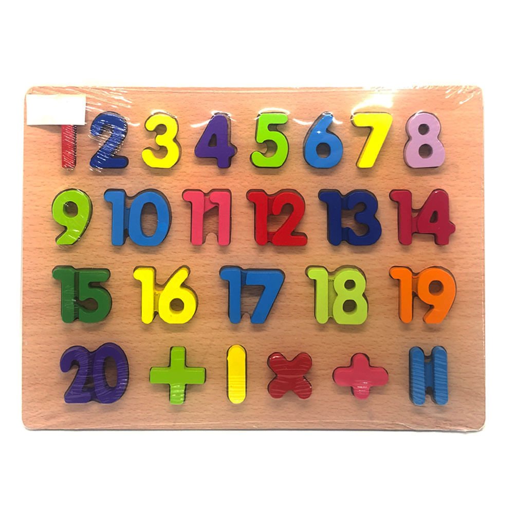 Tabla de Aprendizaje de Madera - Surtido