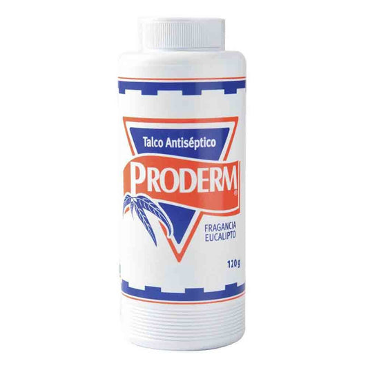 Talco Proderm Antiséptico Eucalipto 120 g