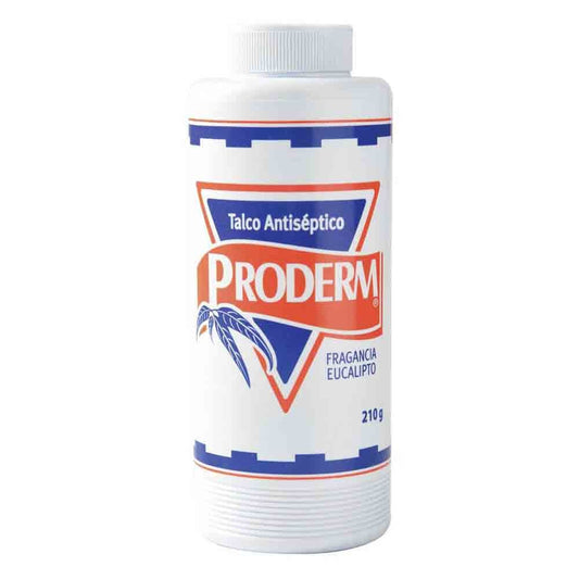 Talco Proderm Antiséptico Eucalipto 210 g