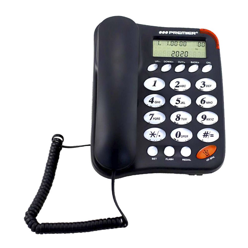 Teléfono Alámbrico Premier Fijo - Surtido