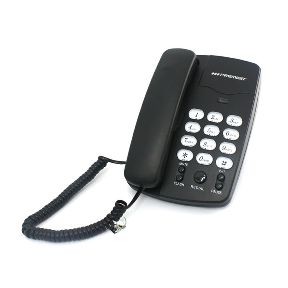 Teléfono Premier Alámbrico Sencillo