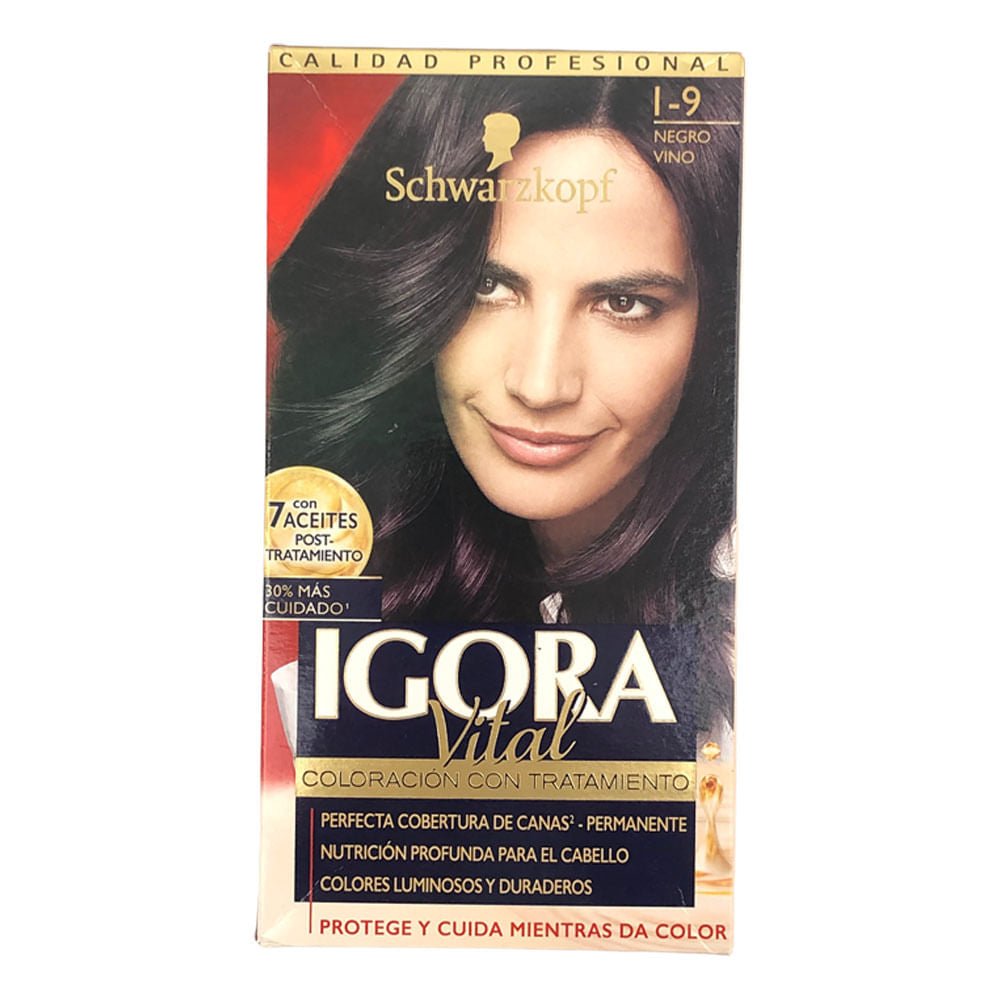 Tinte Igora Vital Negro Vino