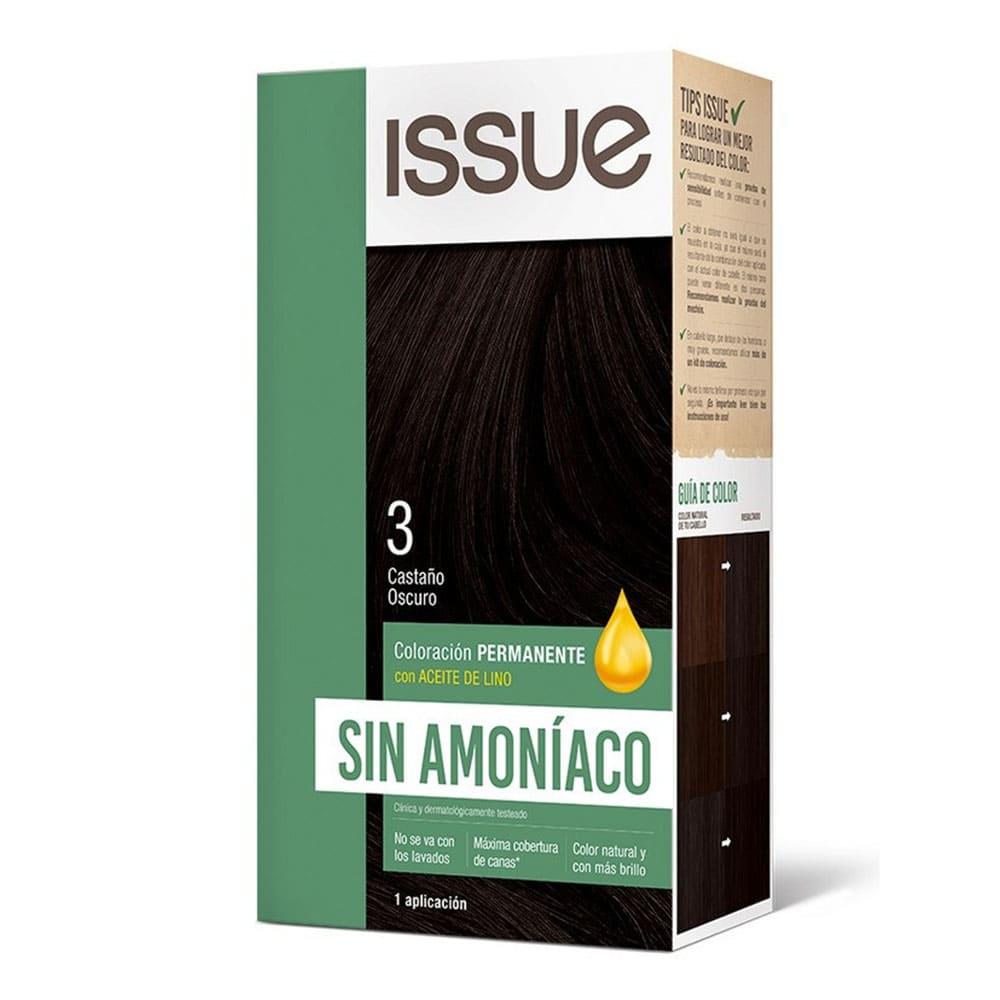 Tinte Issue Sin Amoníaco Castaño Oscuro #3