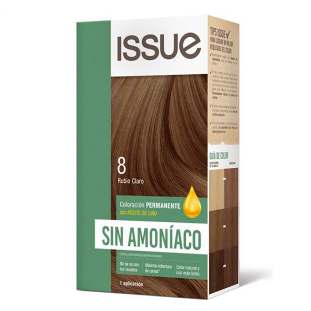 Tinte Issue Sin Amoníaco Rubio Claro 8