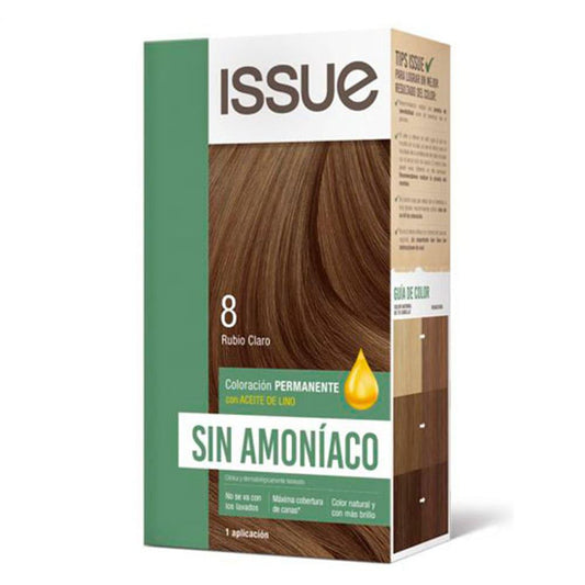 Tinte Issue Sin Amoníaco Rubio Claro 8
