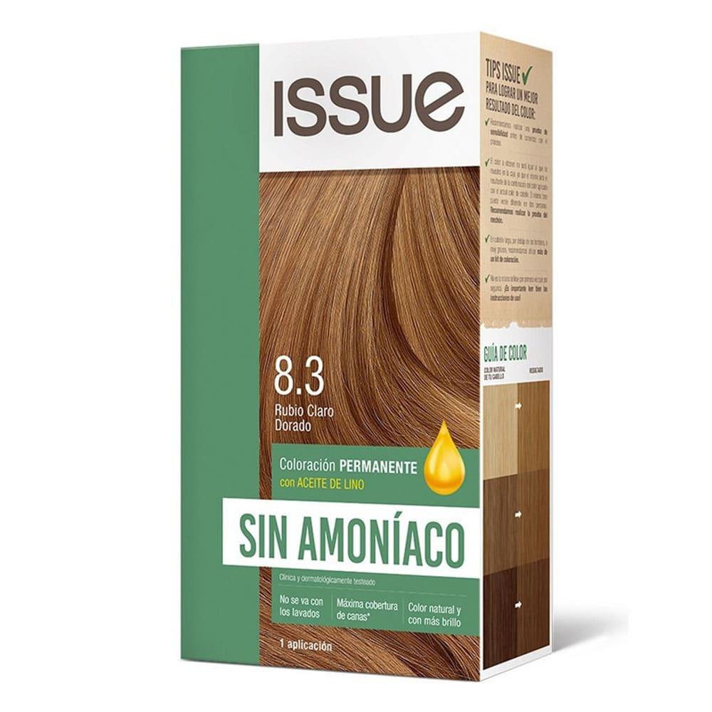 Tinte Issue Sin Amoníaco Rubio Claro Dorado 8.3