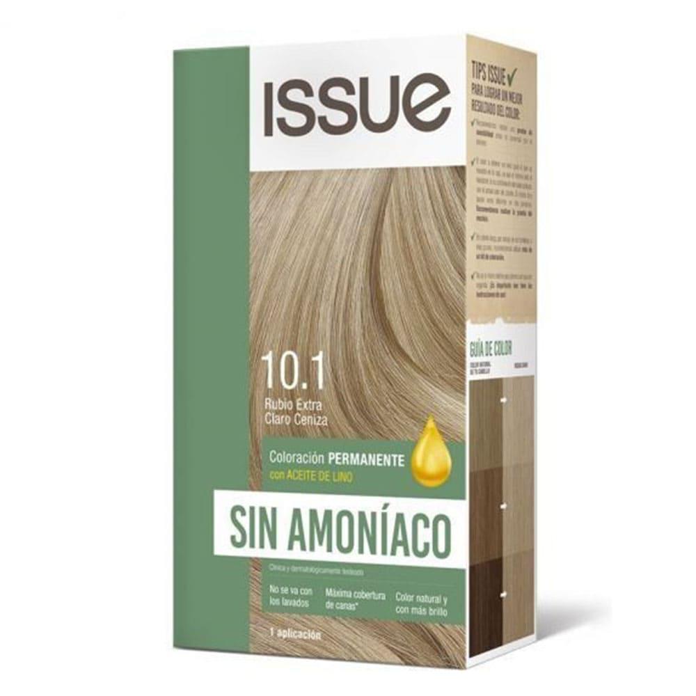 Tinte Issue Sin Amoníaco Rubio Extra Claro Cenizo 10.1
