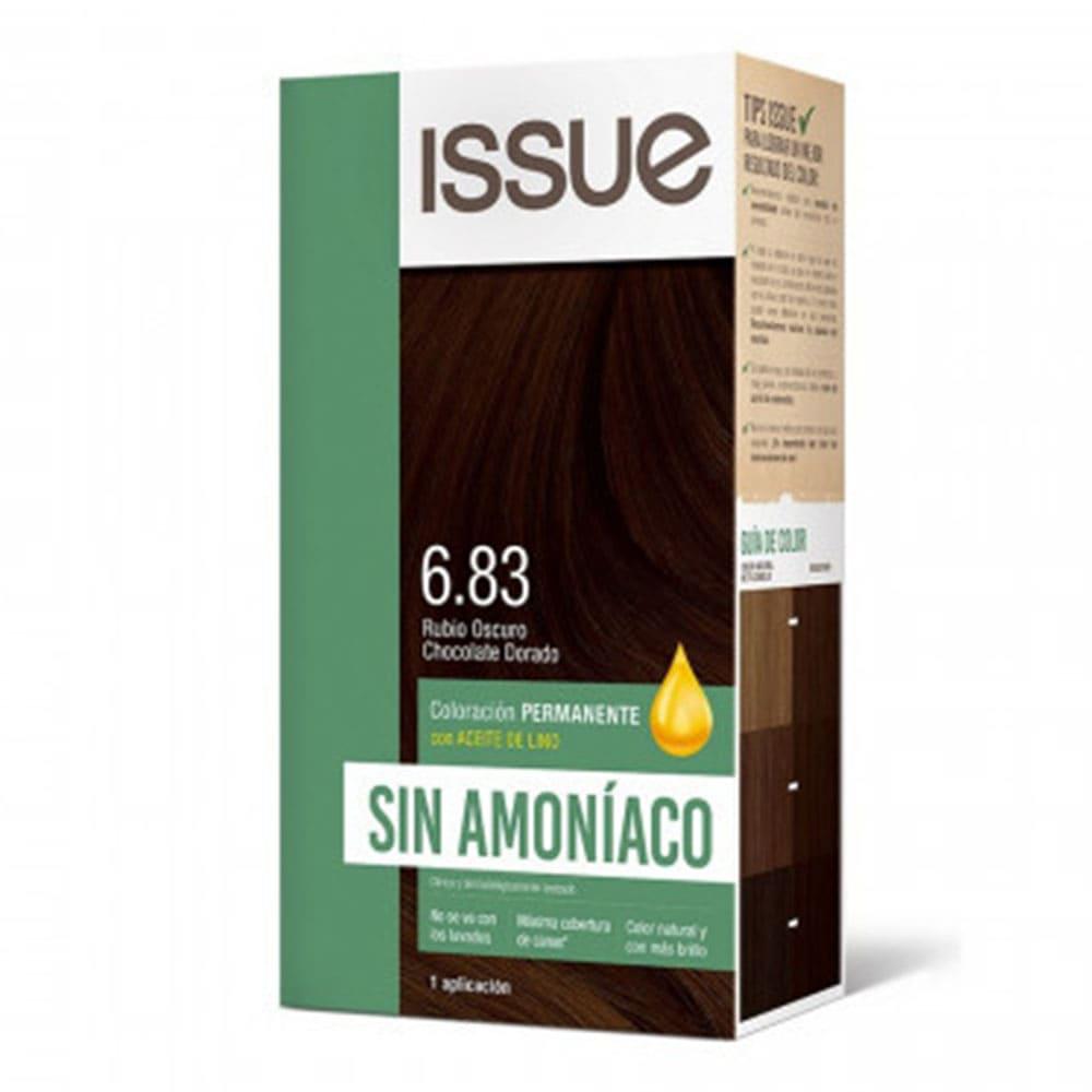 Tinte Issue Sin Amoníaco Rubio Oscuro Chocolate Dorado 6.83