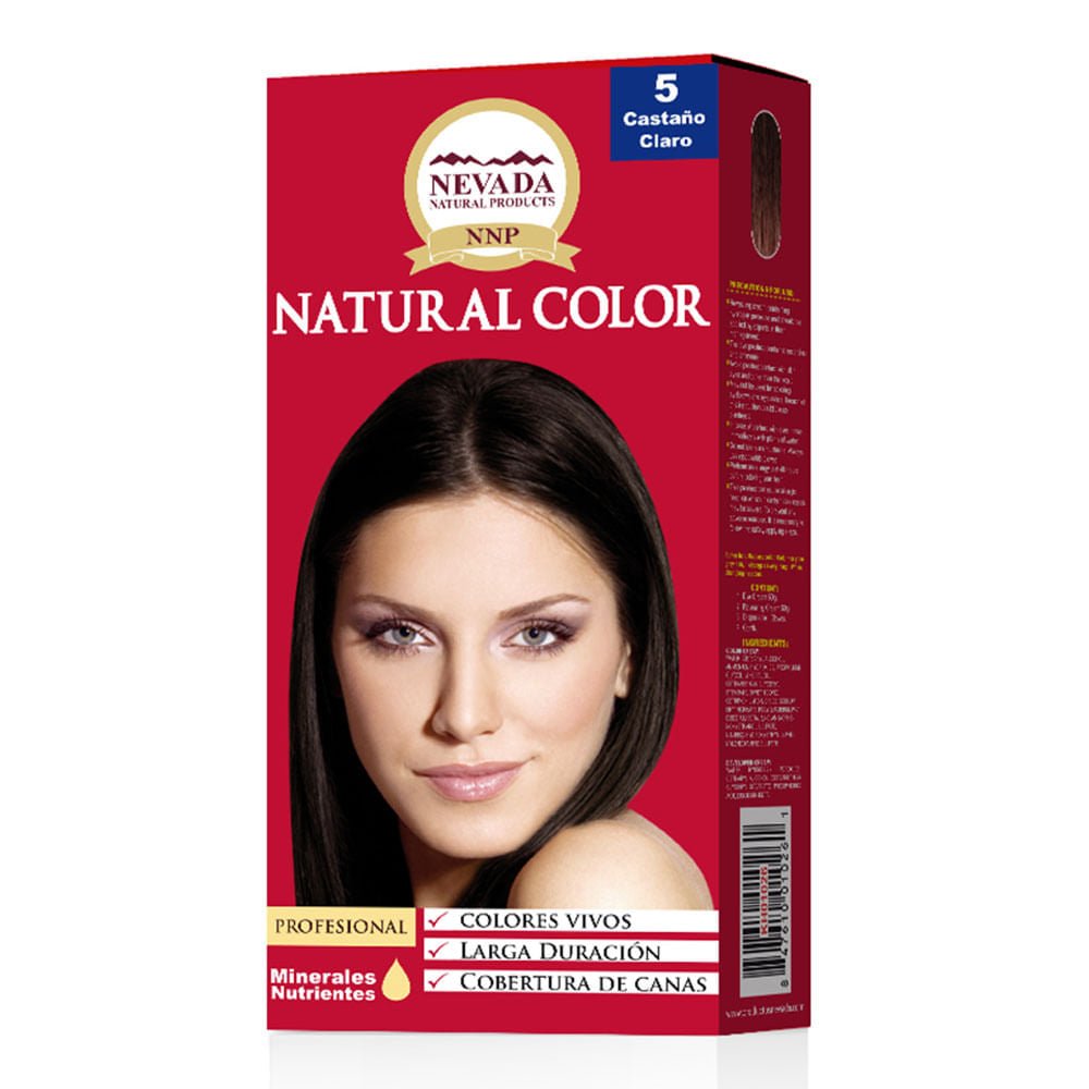 Tinte Natural Nevada 5 Castaño Claro
