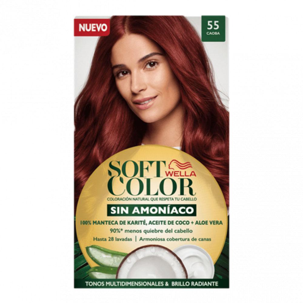 Tinte Soft Color de Wella Caoba Claro 55