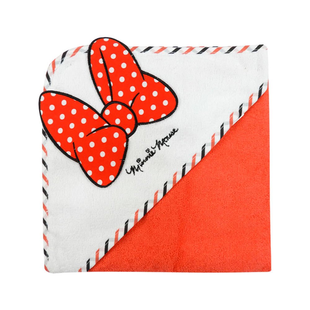 Toalla de Baño Disney Minnie Mouse Para Bebé Niña
