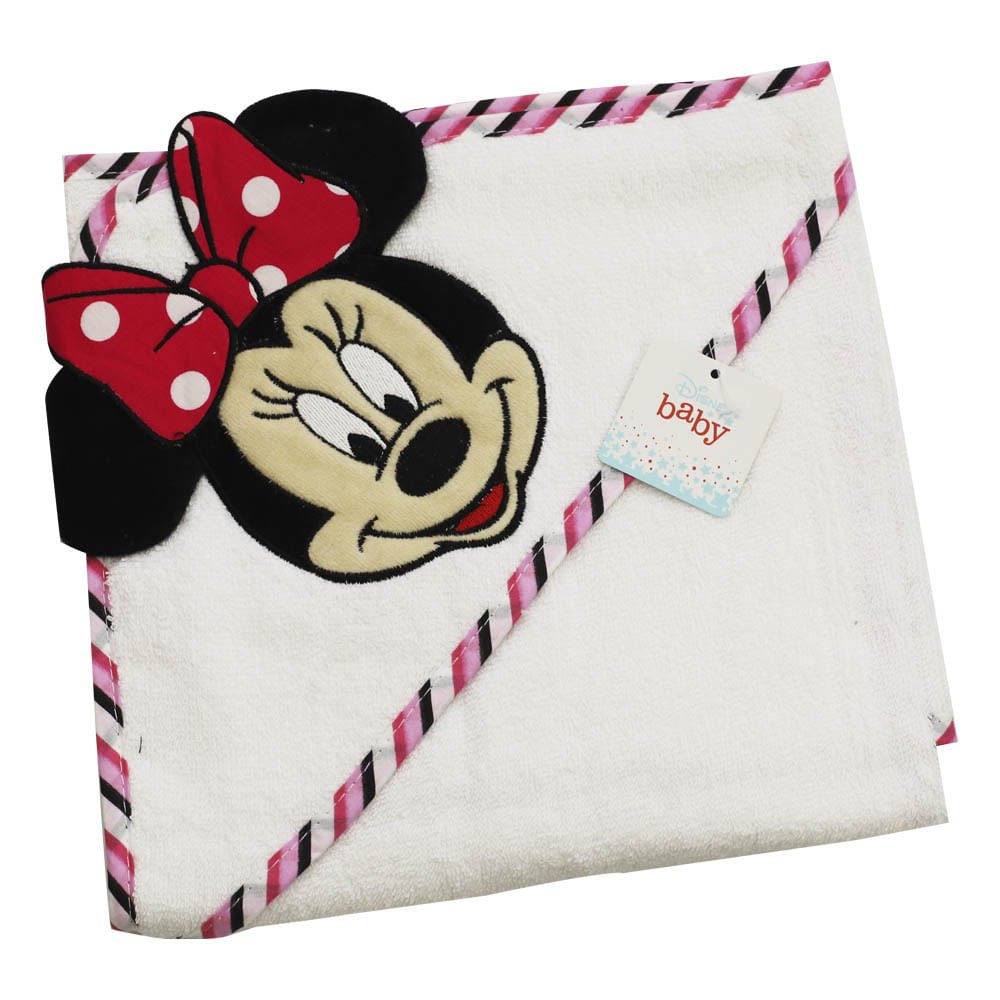 Toalla de Baño Disney Minnie Mouse Para Bebé Niña