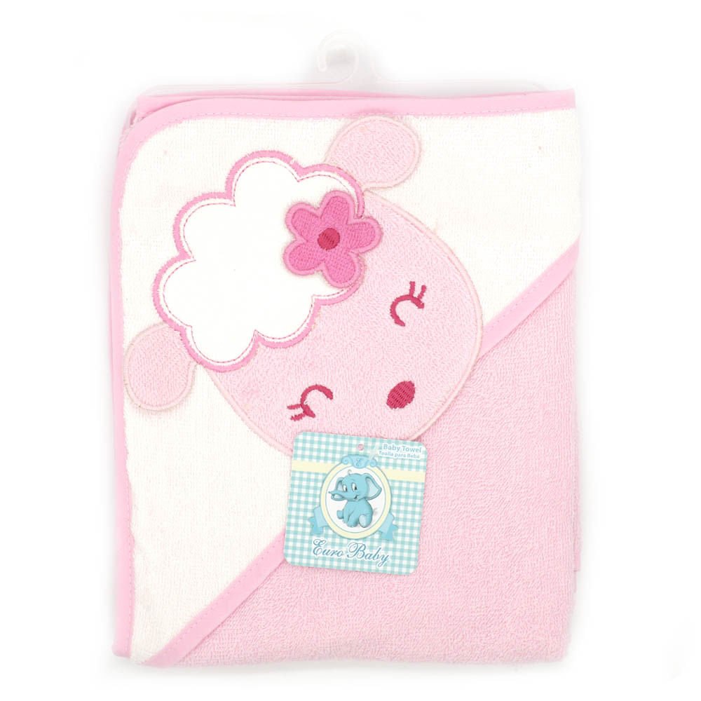 Toalla de Baño Euro Baby Para Bebé Niña