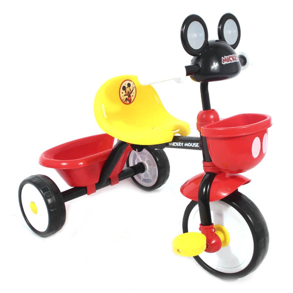 Triciclo Mickey Musical Con Canasta