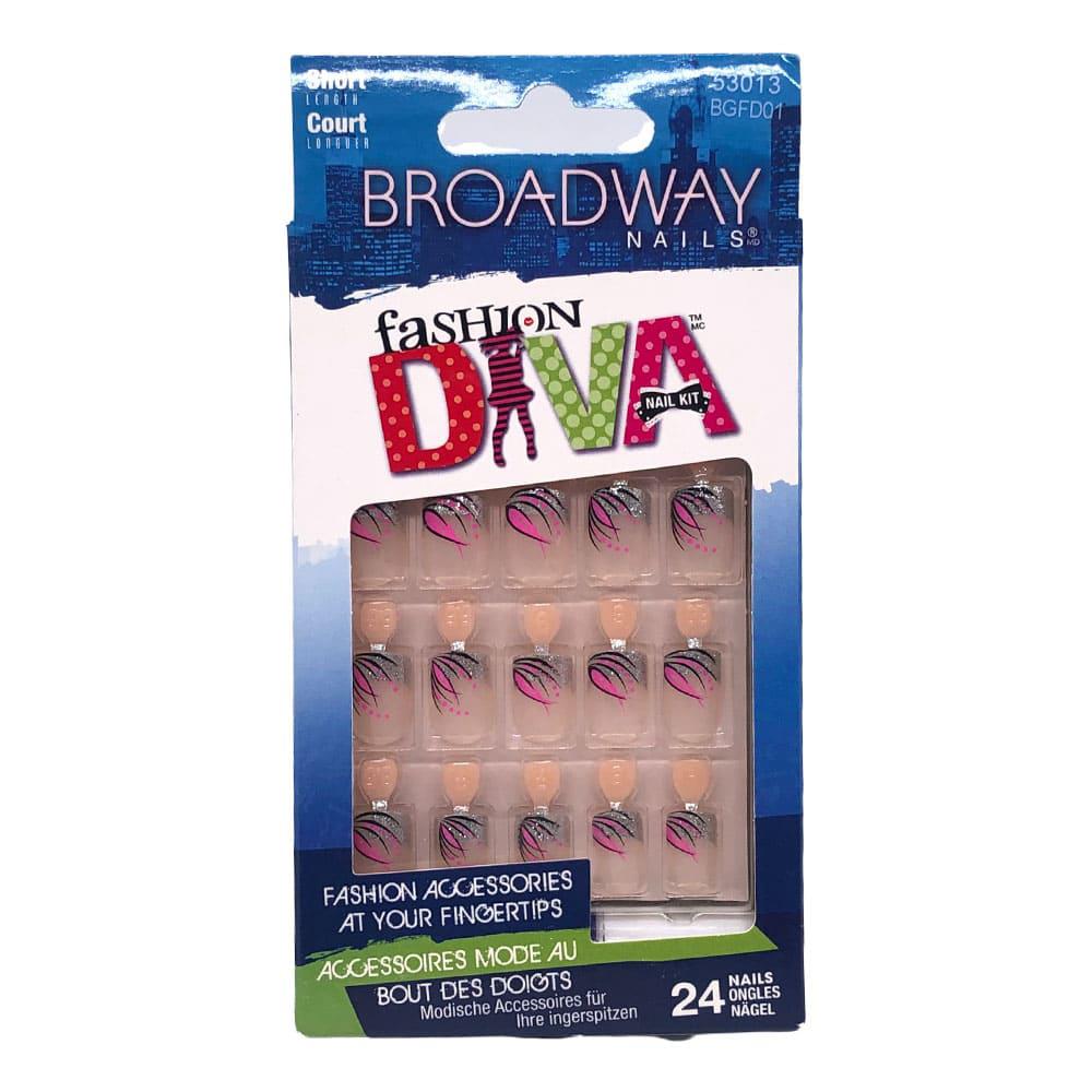 Uñas Falsas Broadway Para Dama - Surtido