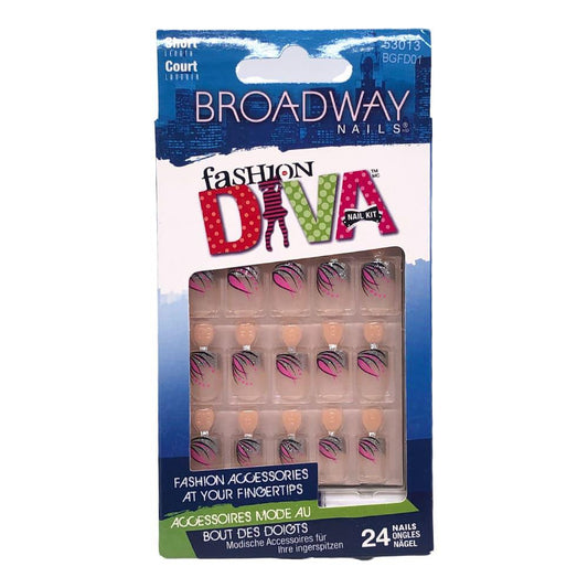 Uñas Falsas Broadway Para Dama - Surtido