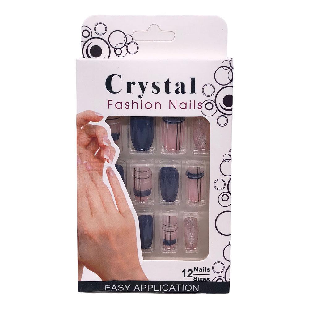 Uñas Falsas Crystal Collection Para Dama - Surtido