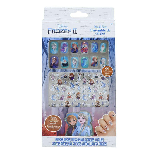 Uñas Falsas Frozen Para Niña