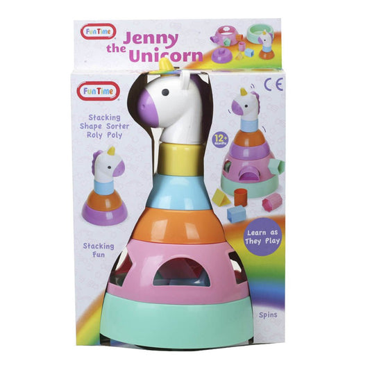 Unicornio Jenny Clasificadora de Formas