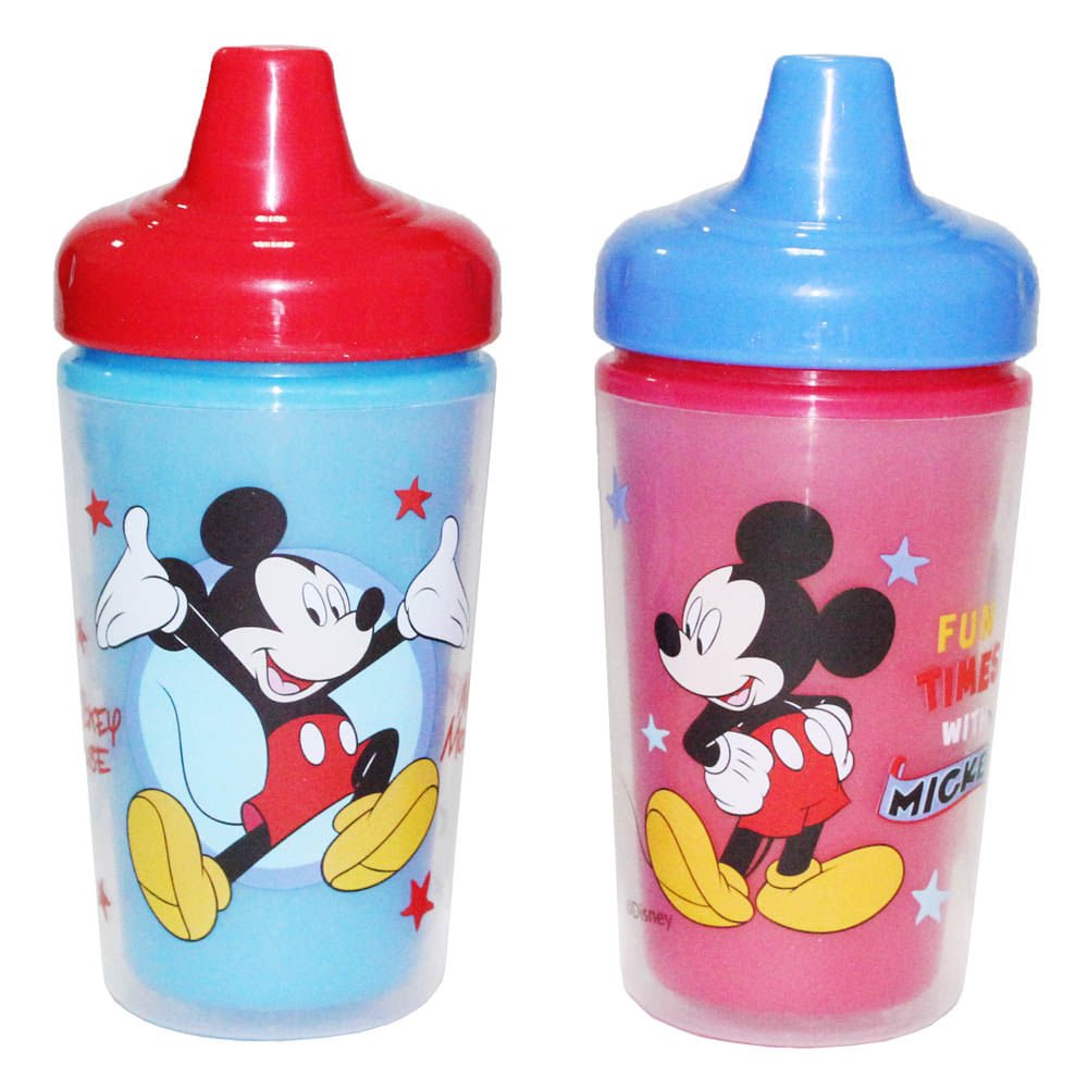Vaso con Boquilla Disney Mickey Mouse 10 oz